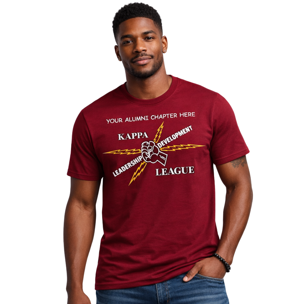 Kappa League Logo Tee (Maroon)