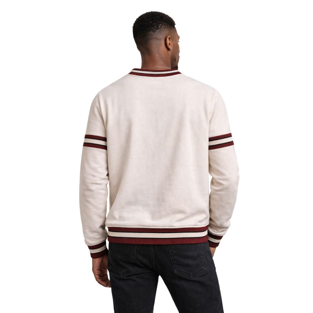 Kappa Phi Nu Pi Neutral Chenille Crewneck