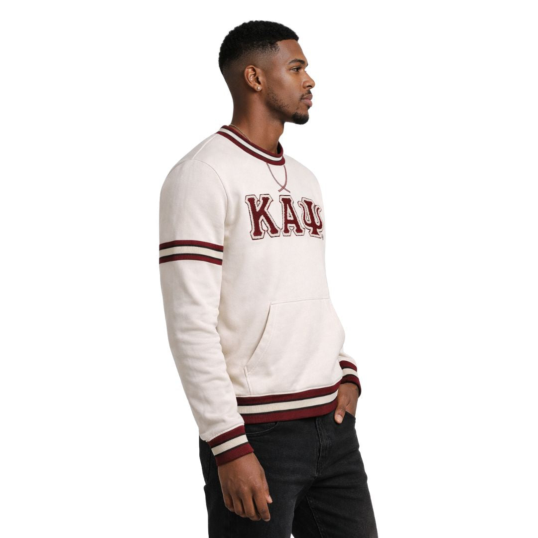 Kappa Neutral Chenille Crewneck