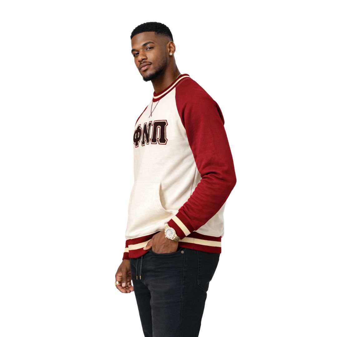 Phi Nu Pi Chenille Crewneck