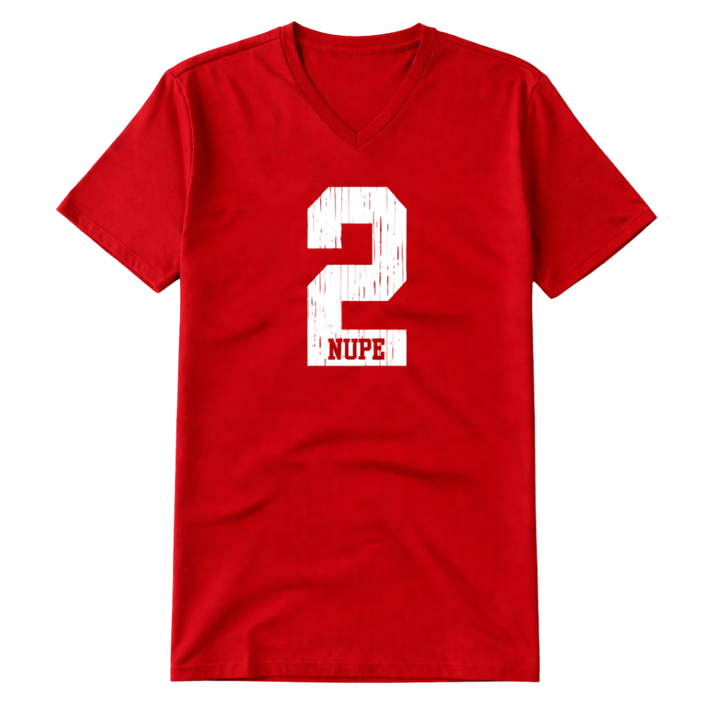 Kappa Alpha Psi #2 Klub V-Neck Tee (Red)