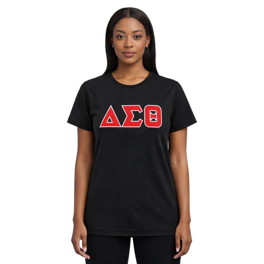 DST Glitter Dry Fit Tee Black