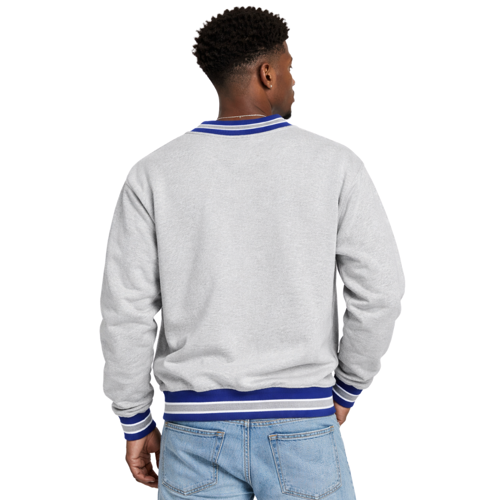 Phi Beta Sigma Grey 1914 Chenille Crewneck
