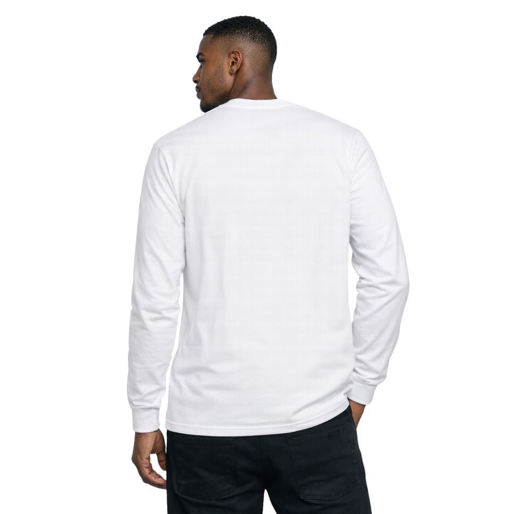 Kappa Alpha Psi Diamond Phi Nu Pi Long Sleeve Tee (White)
