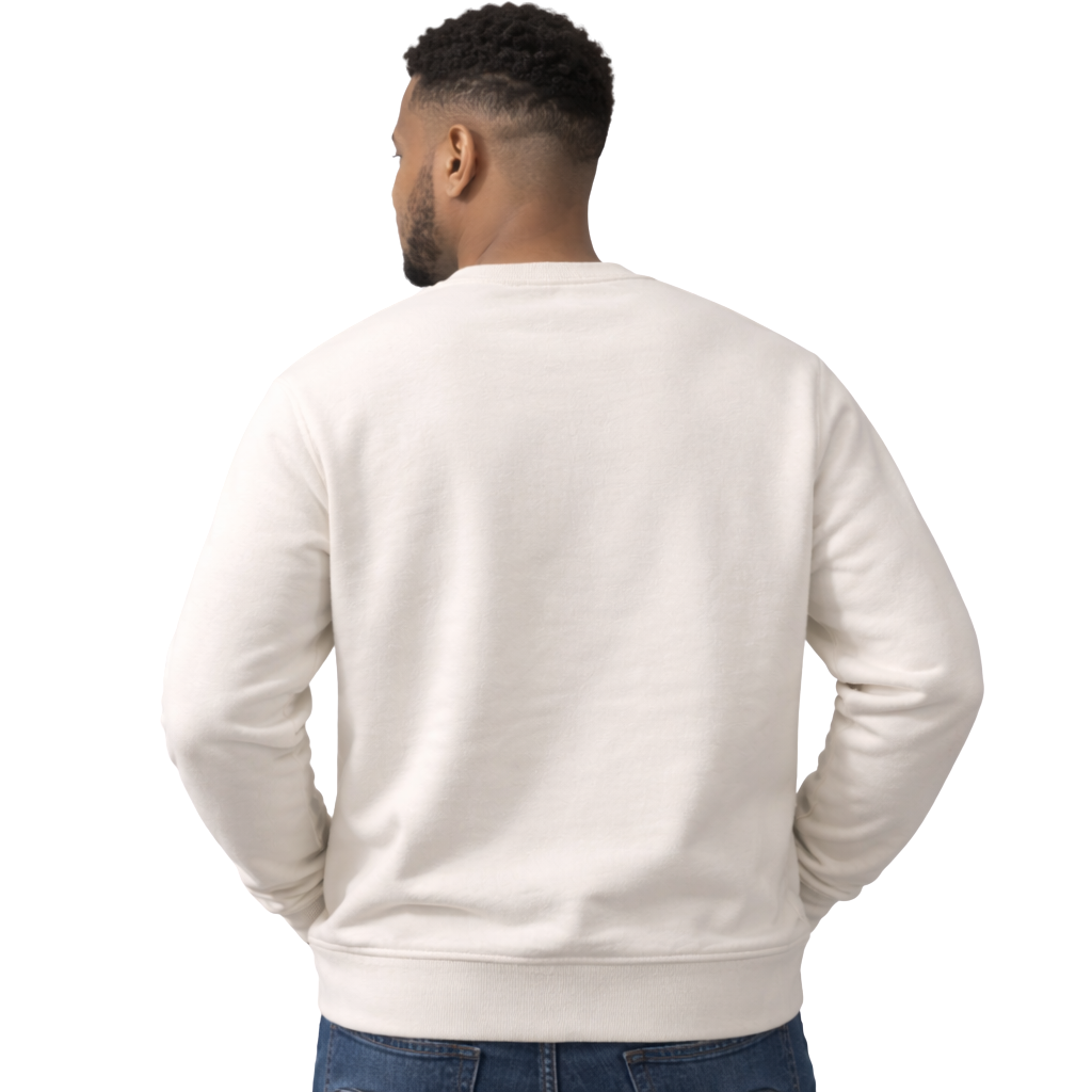 Phi Beta Sigma Nuetral Pocket Chenille Crewneck
