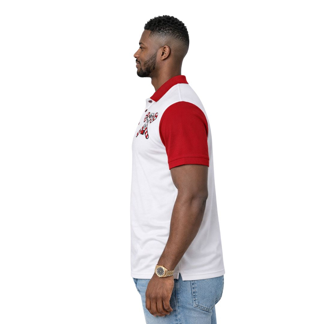 ΦΝΠ Canes White Polo