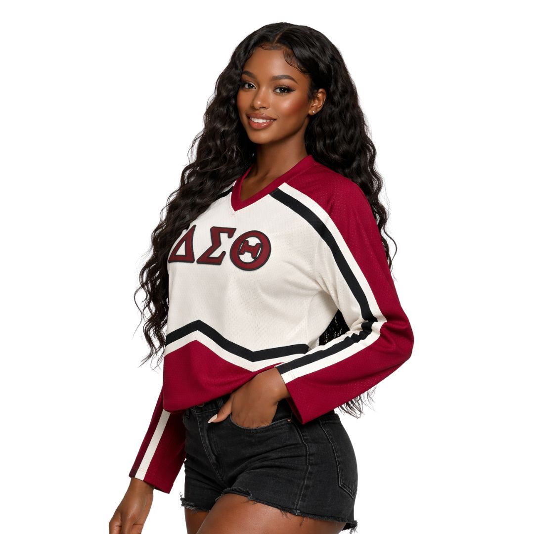 Delta Cream Hockey Jersey
