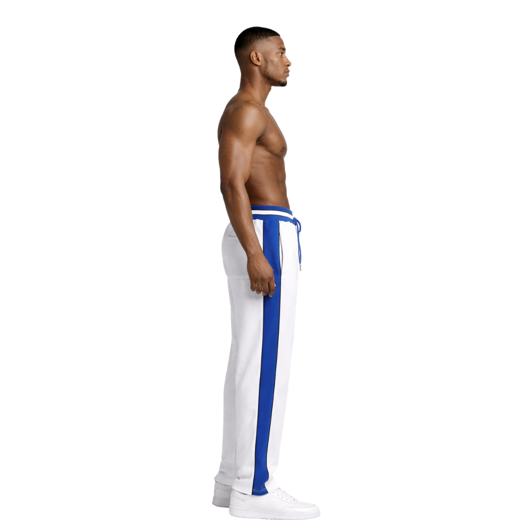 Sigma White Air Tech Fleece Warm Up Pants