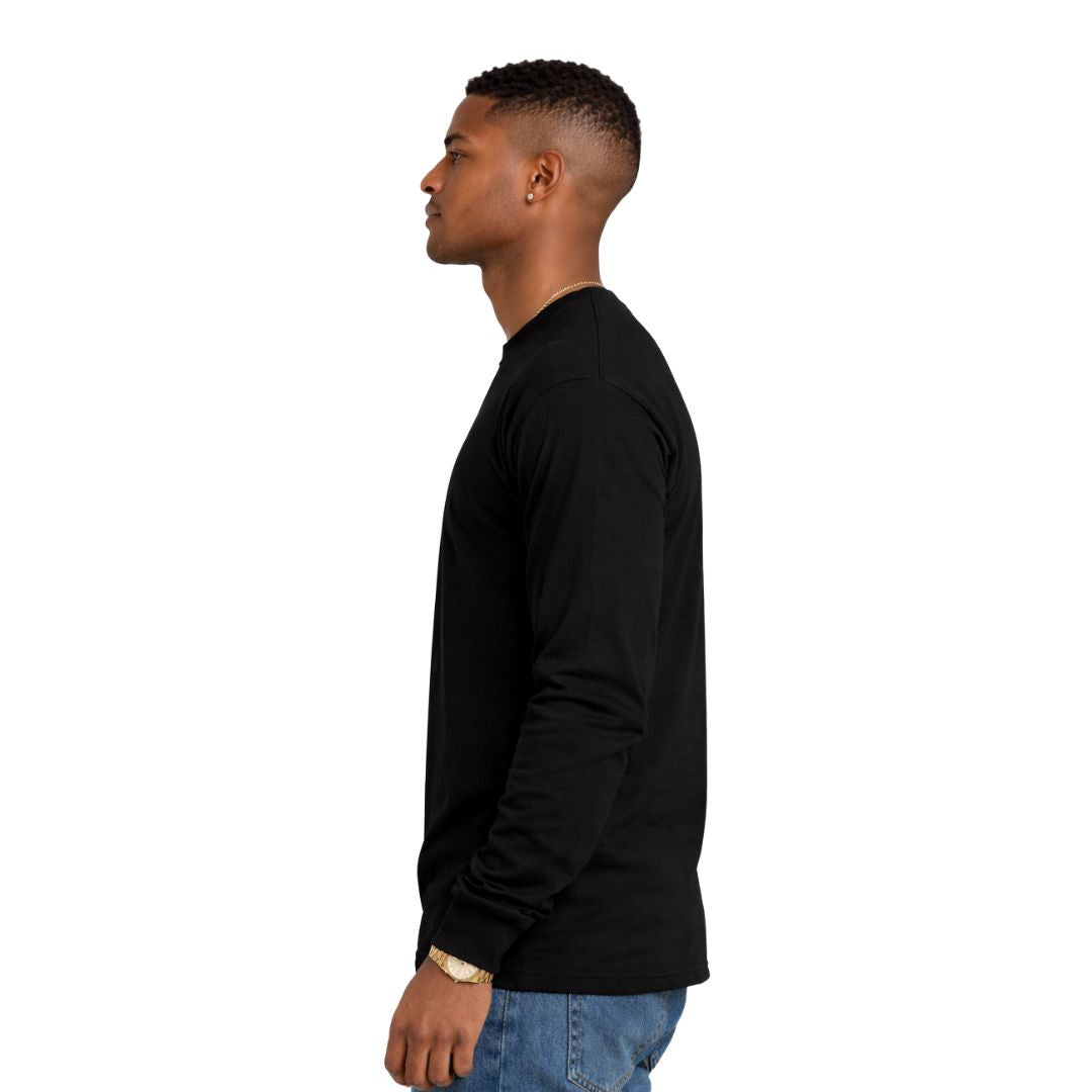 Kappa Alpha Psi Phi Nu Pi Long Sleeve 3-Letter Tee (Black)