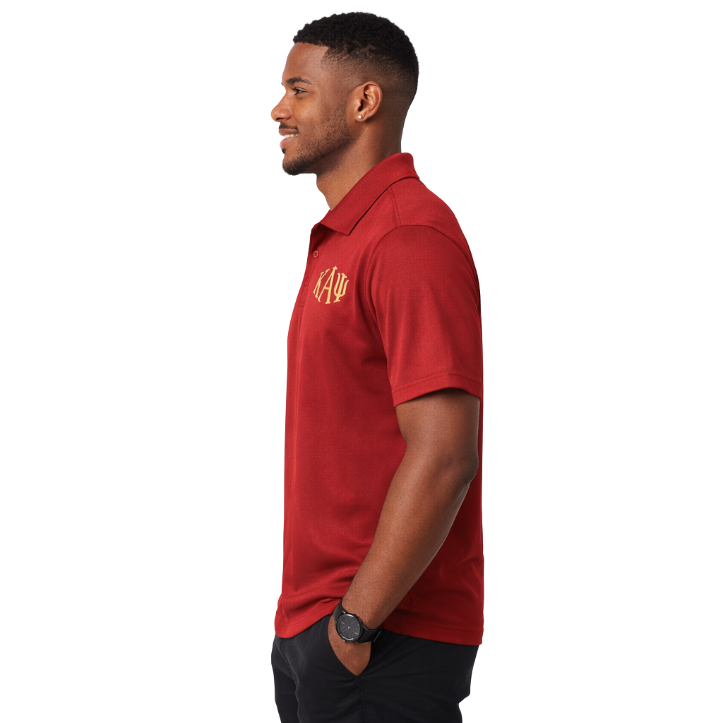 Kappa Alpha Psi DriFit Diamond 3-Letter Polo