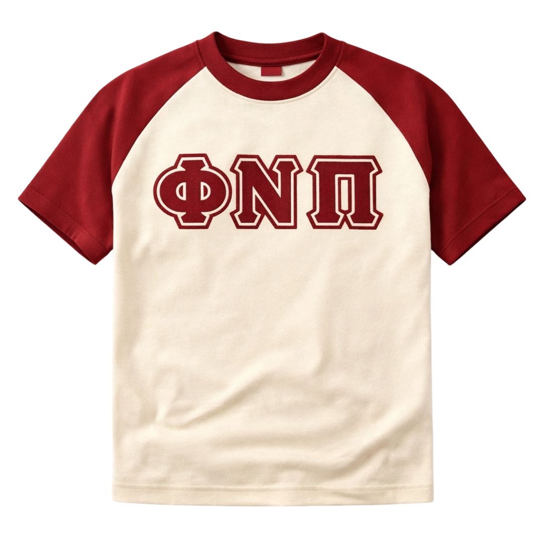 ΦΝΠ Raglan Chenille Tee