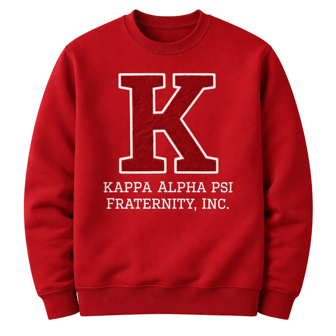 Big K Kappa Chenille Sweatshirt