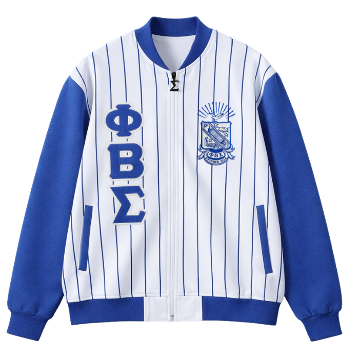 Sigma Pinstripe Tech Track Jacket