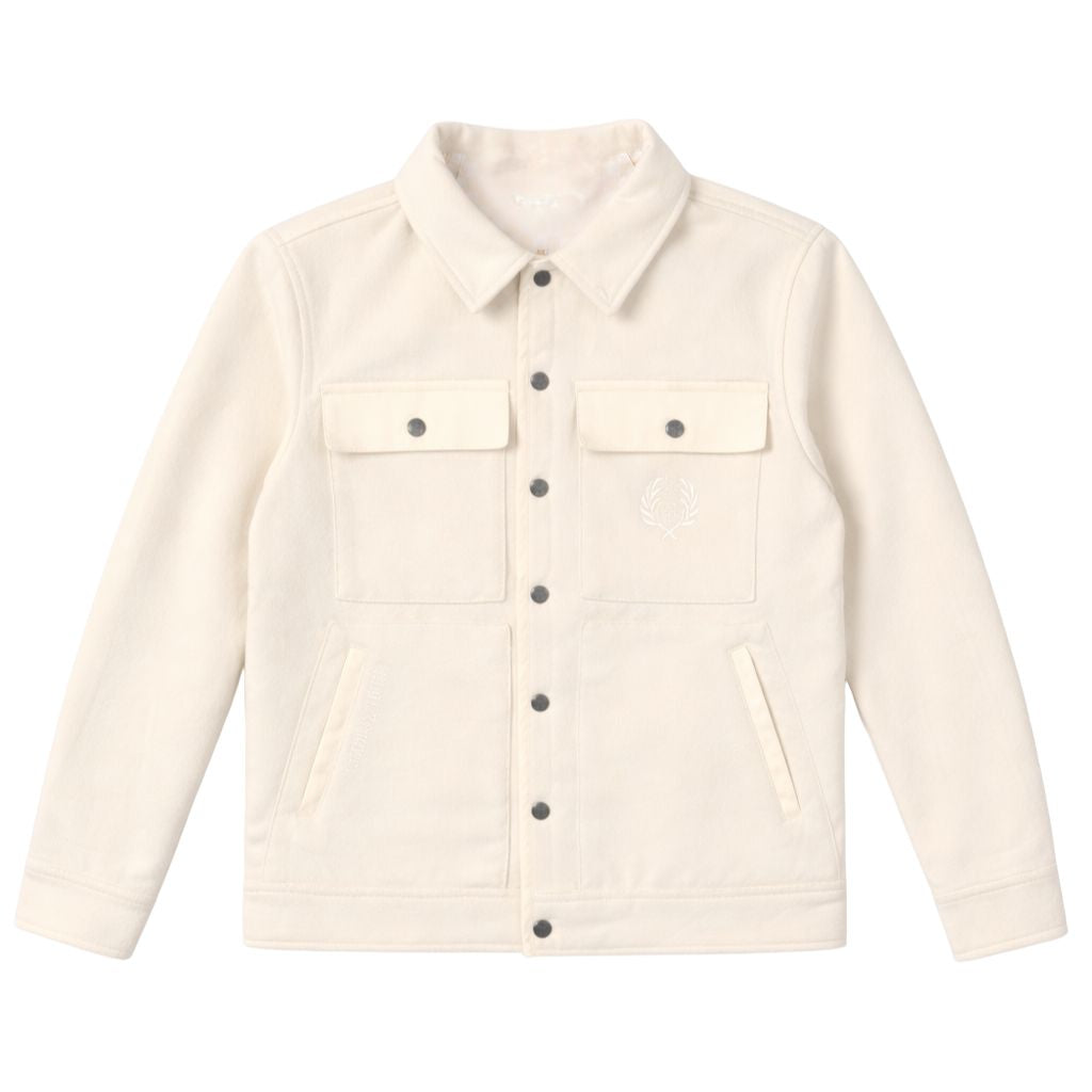 Kappa Alpha Psi 3-Letter Wreath Tonal Trucker Jacket