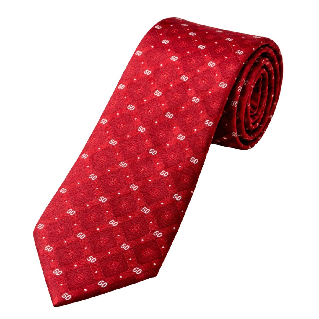 Kappa Alpha Psi Official Diamond 50 Year Member Necktie