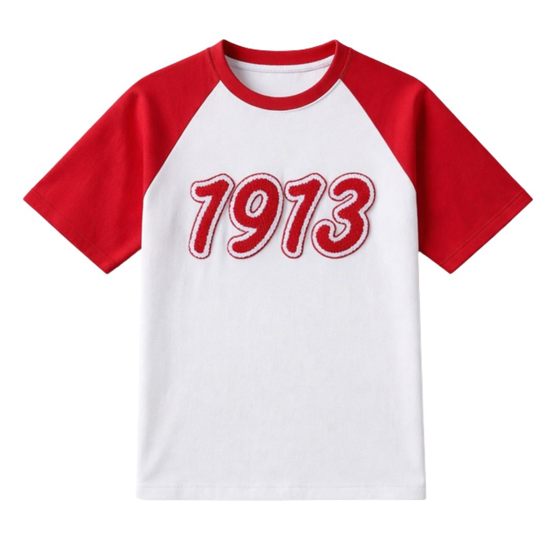 1913 Chenille Premium Raglan Shirt