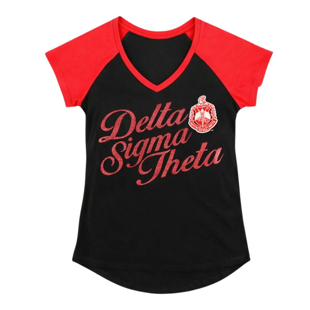DST V-Neck Tee Black