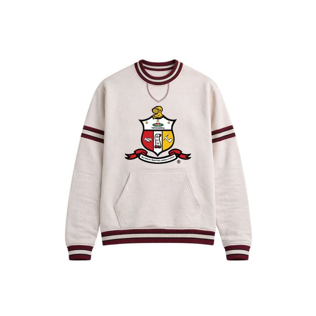 Kappa Neutral Crest Chenille Crewneck