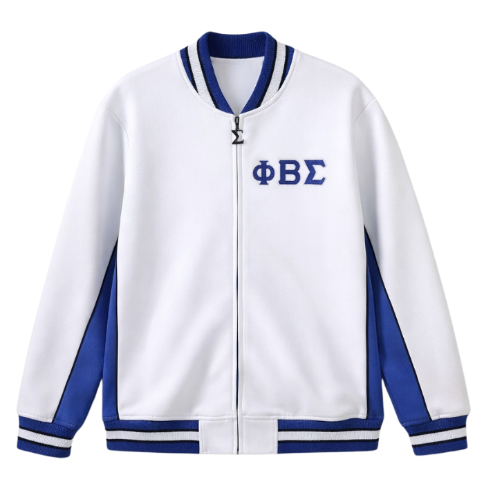 Sigma White Air Tech Fleece Warm Up Jacket
