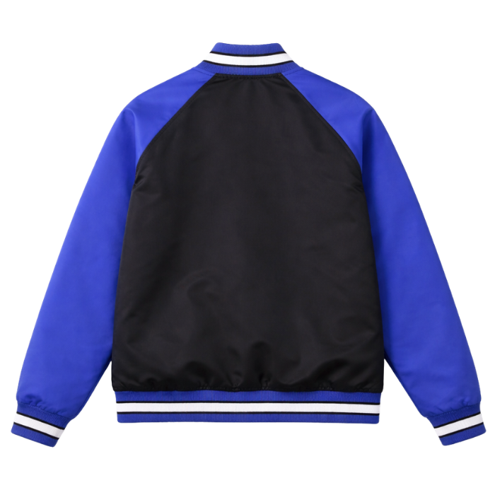 Sigma Black Bomber Jacket Custom Lining