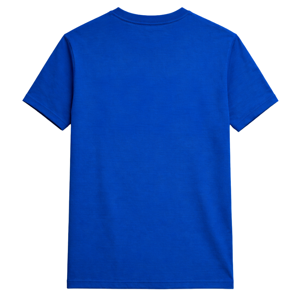 Solid Blue 1914 Chenille Tee
