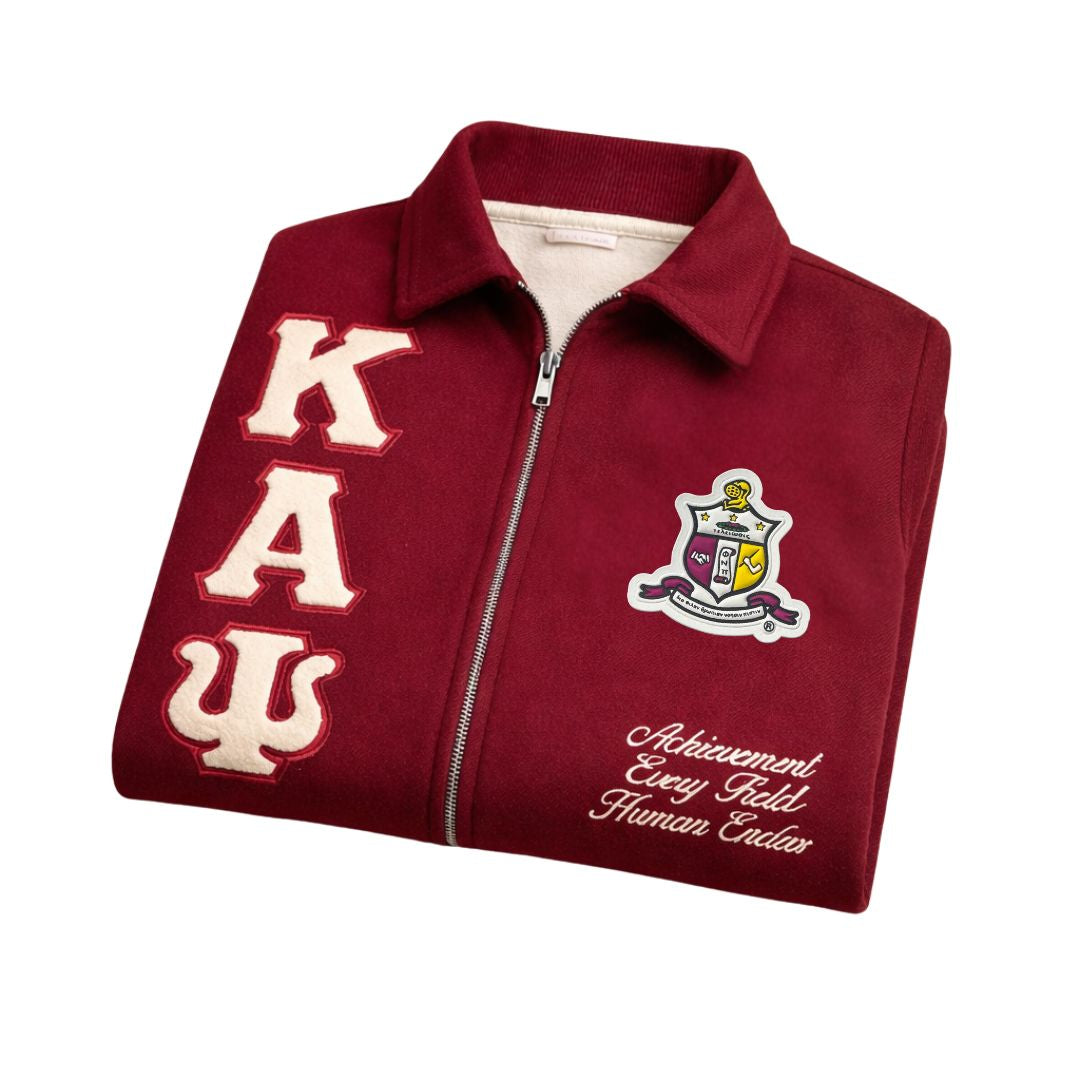 Kappa Alpha Psi Wool Varsity Jacket (Krimson)