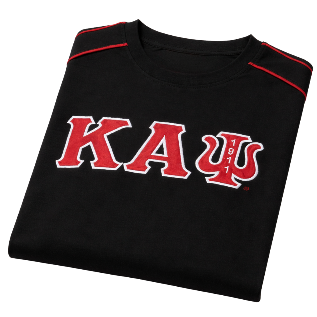 Kappa Alpha Psi Greek Letter 1911 Tee (Vintage Black)