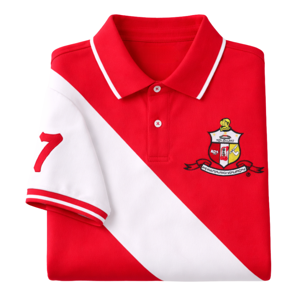 Kappa 11 Premium Red Polo Shirt