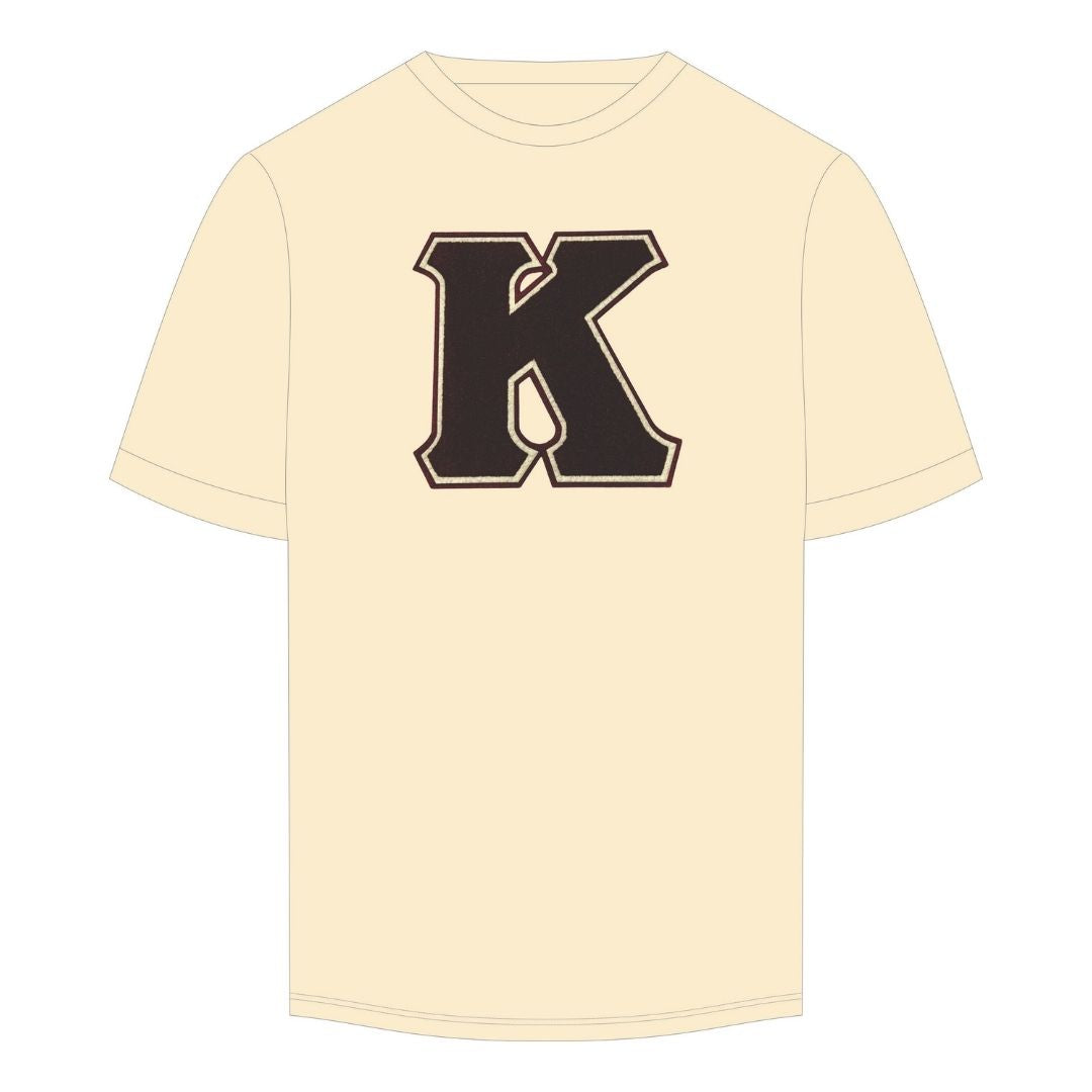 Kappa “K” Crimson Chenille Patch