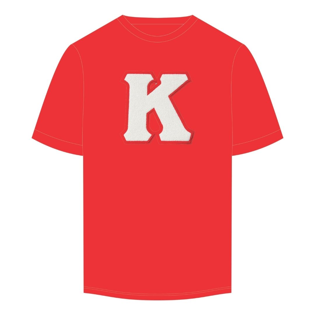 Kappa “K” Chenille Patch