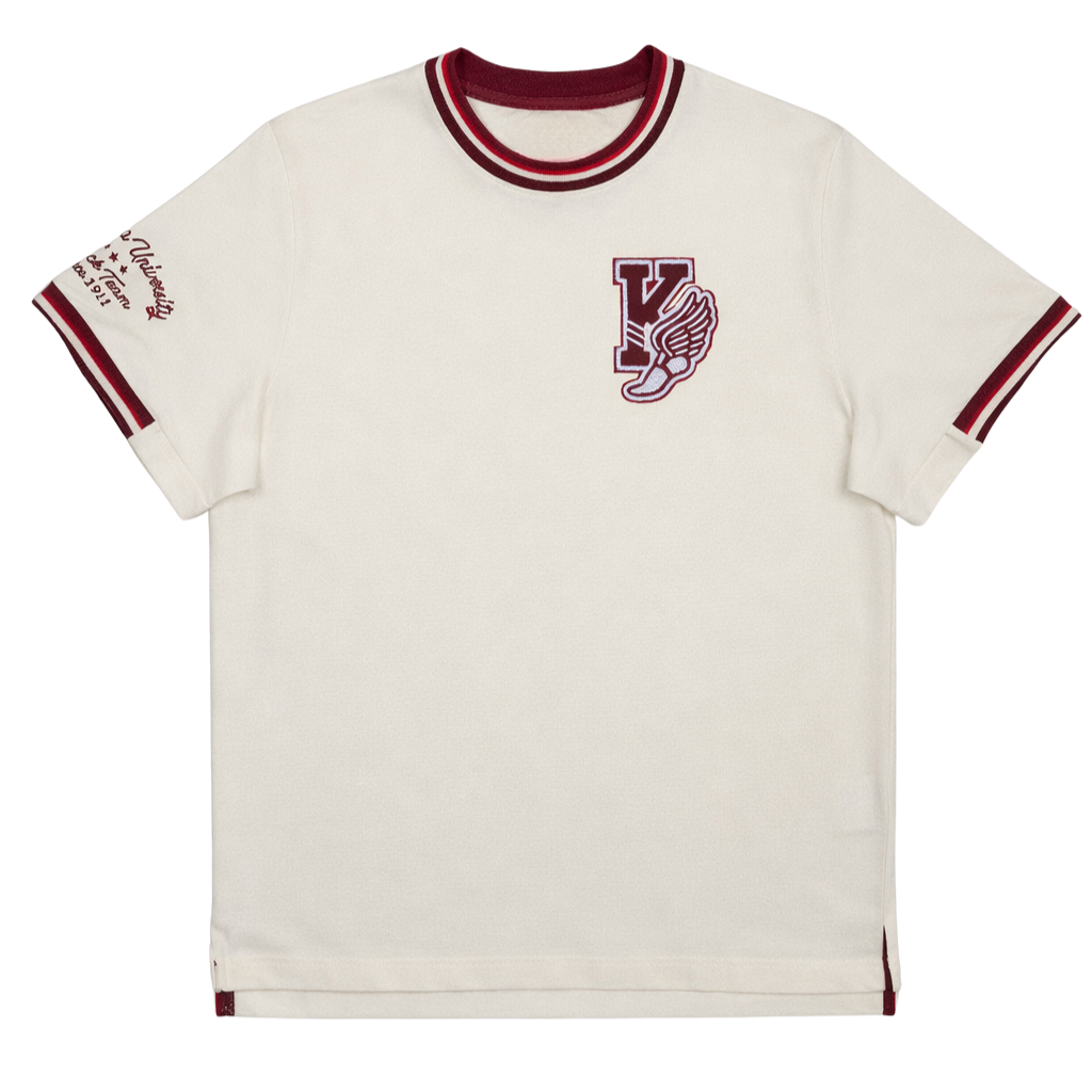Kappa Alpha Psi Chenille Summers Ringer Tee (Kream)