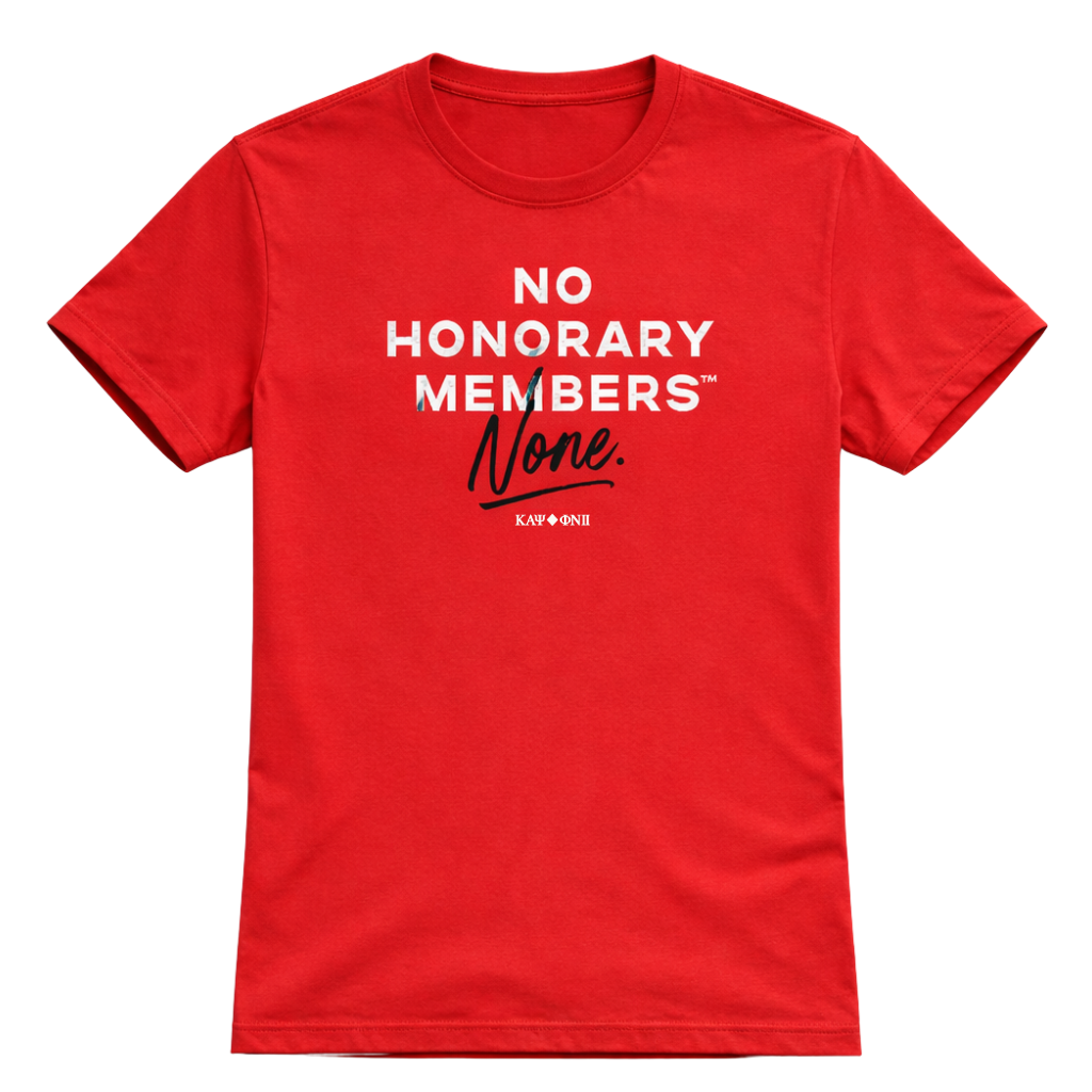 Kappa Alpha Psi No Honorary Members Tee