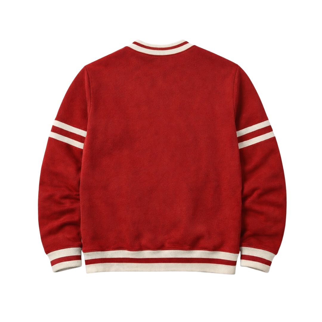 Kappa Nupe Krimson Chenille Crewneck