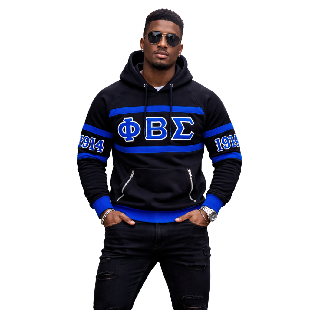 Phi Beta Sigma Black Hoodie