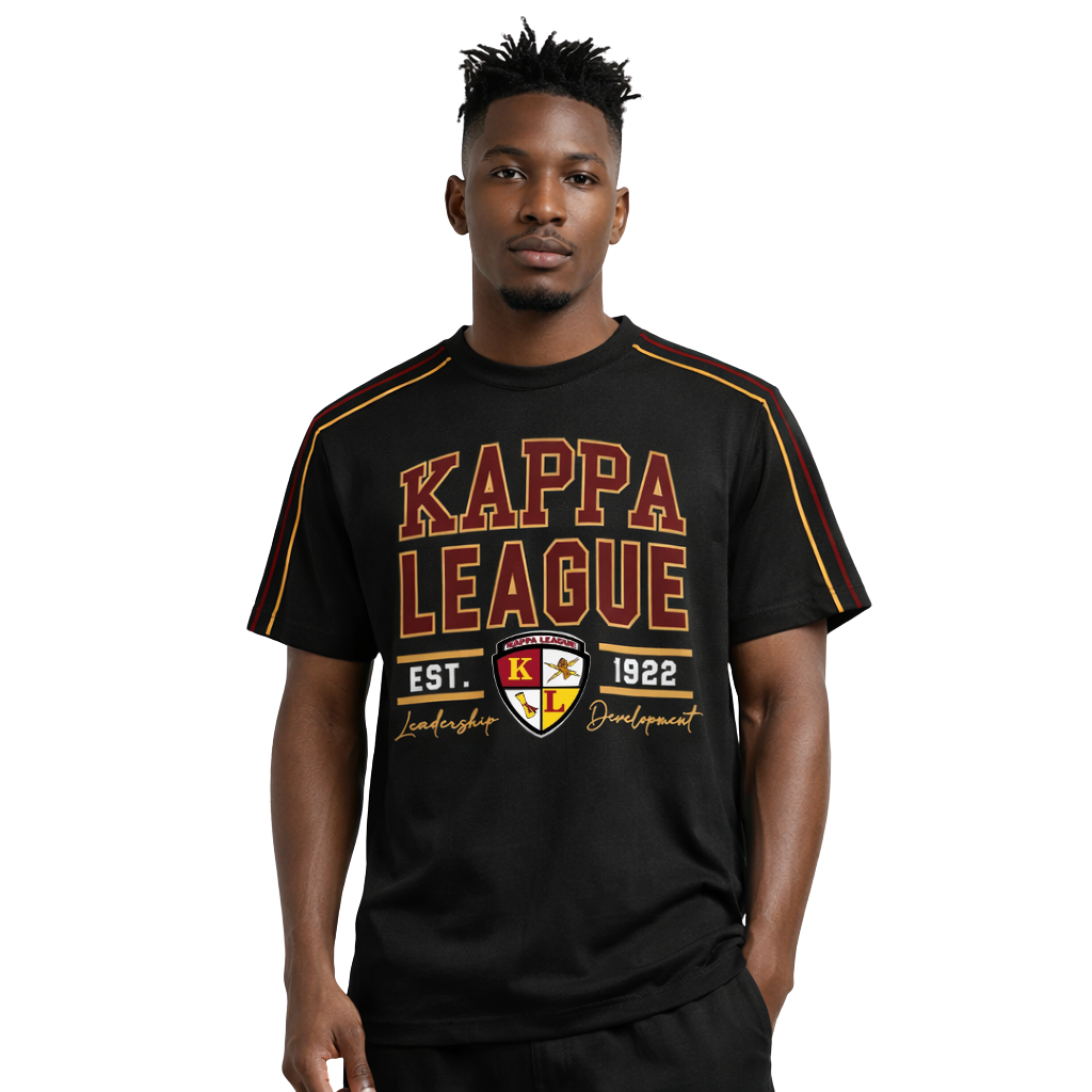 Kappa League Collegiate Striped Tee