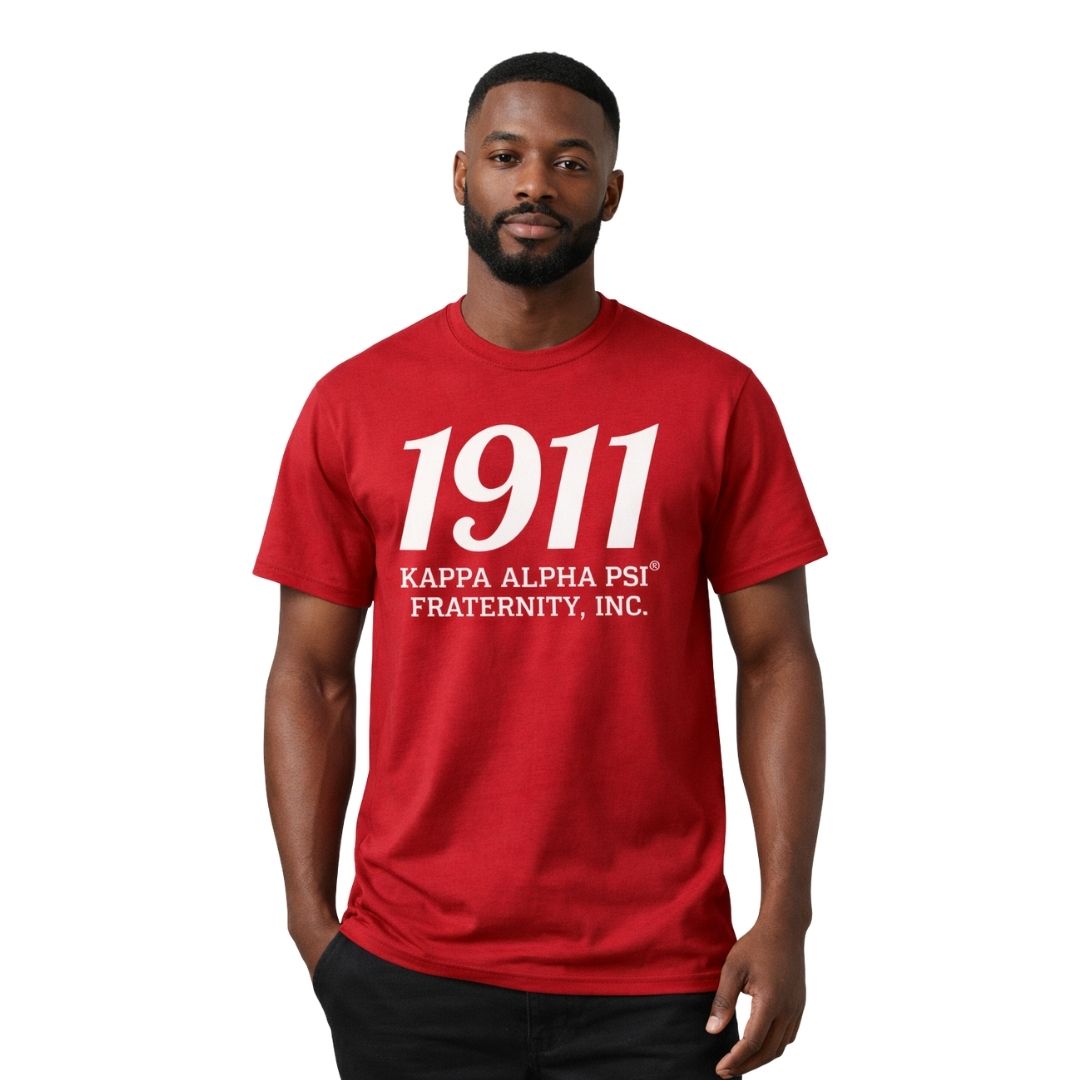 1911 Kappa Alpha Psi Chenille T-Shirt