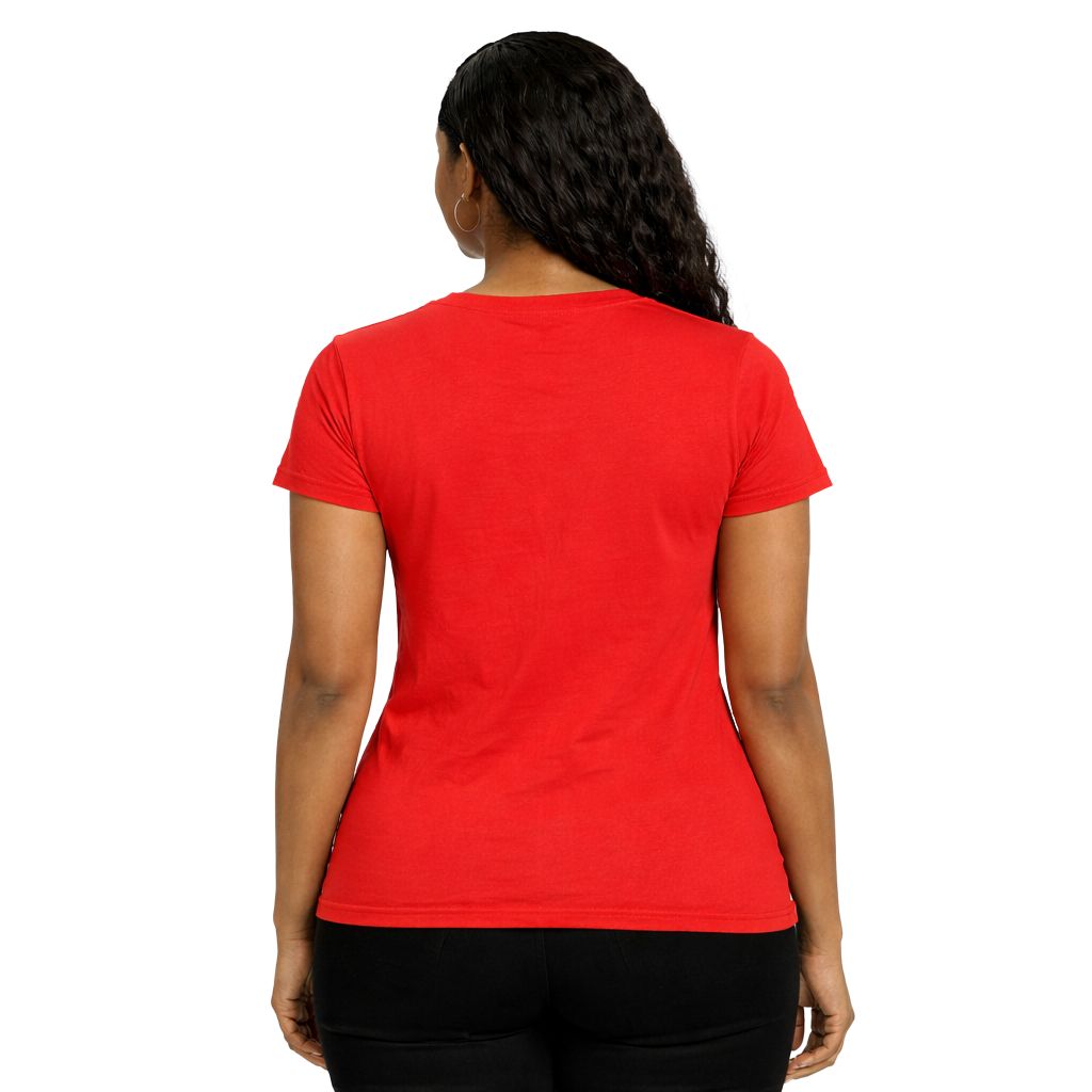 Dst Sequin Patch Tee Red