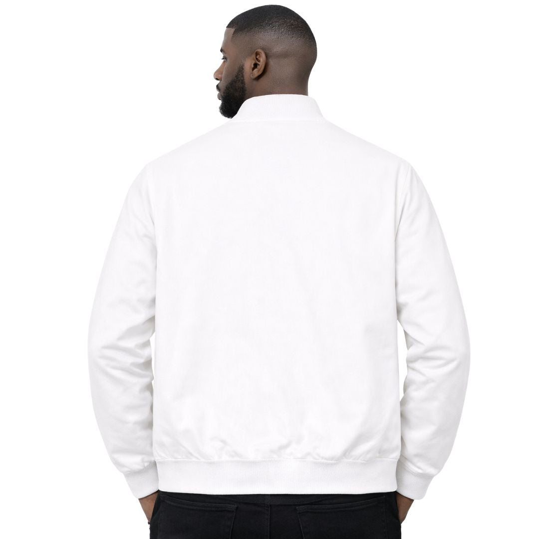 Kappa Alpha Psi Tonal Linen Bomber Jacket