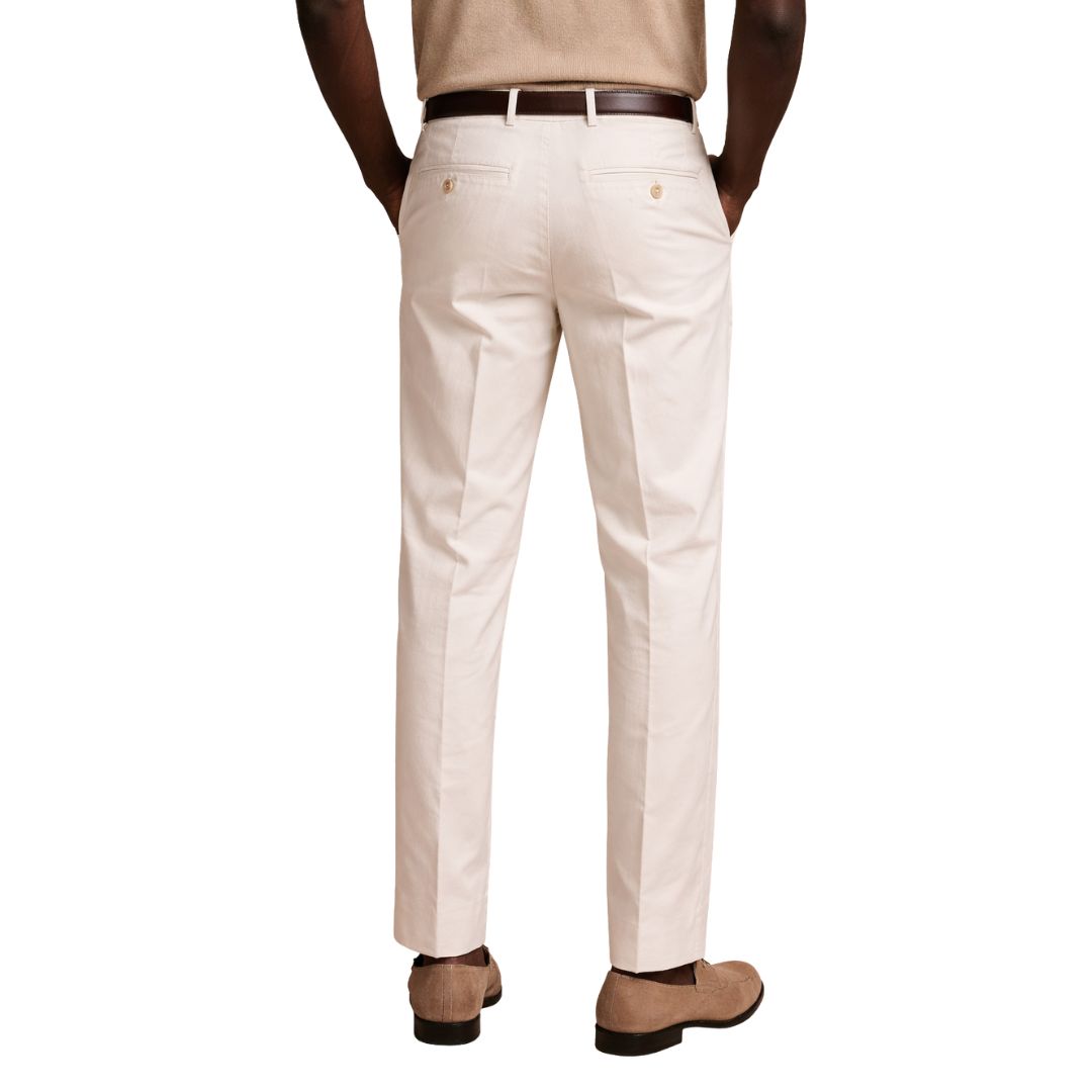 Kappa Alpha Psi Flat Front Trousers (Cream)