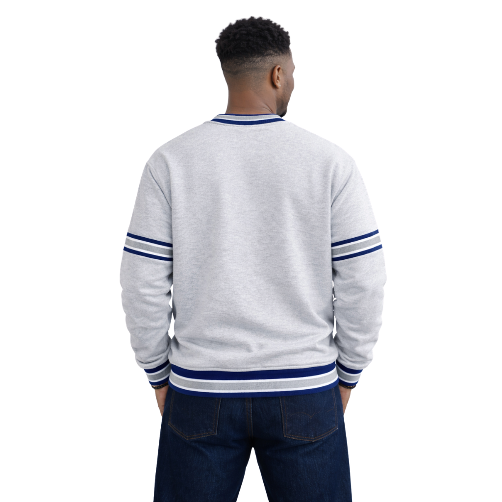 Phi Beta Sigma grey chenille Crewneck sweatshirt