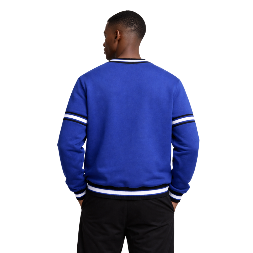 Phi Beta Sigma Blue Crest Chenille Crewneck sweatshirt