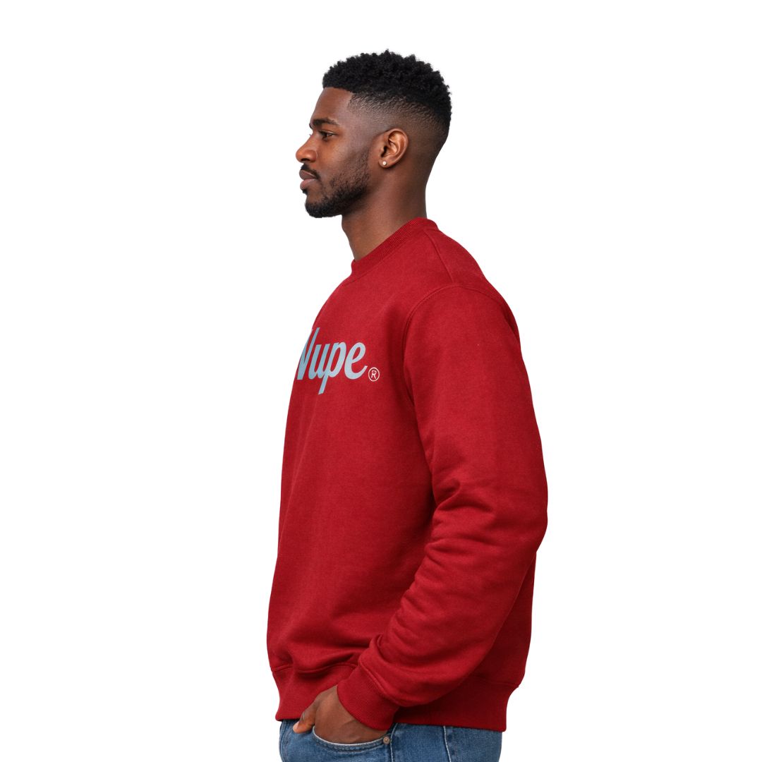 Nupe Script Printed Sweatshirt
