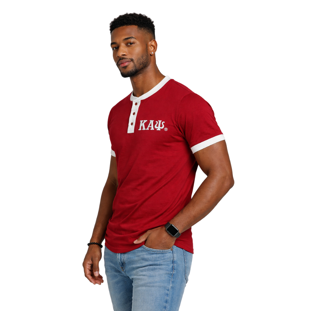 Kappa Krimson Premium Henley Shirt