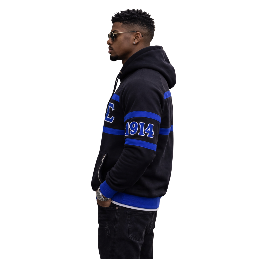 Phi Beta Sigma Black Hoodie
