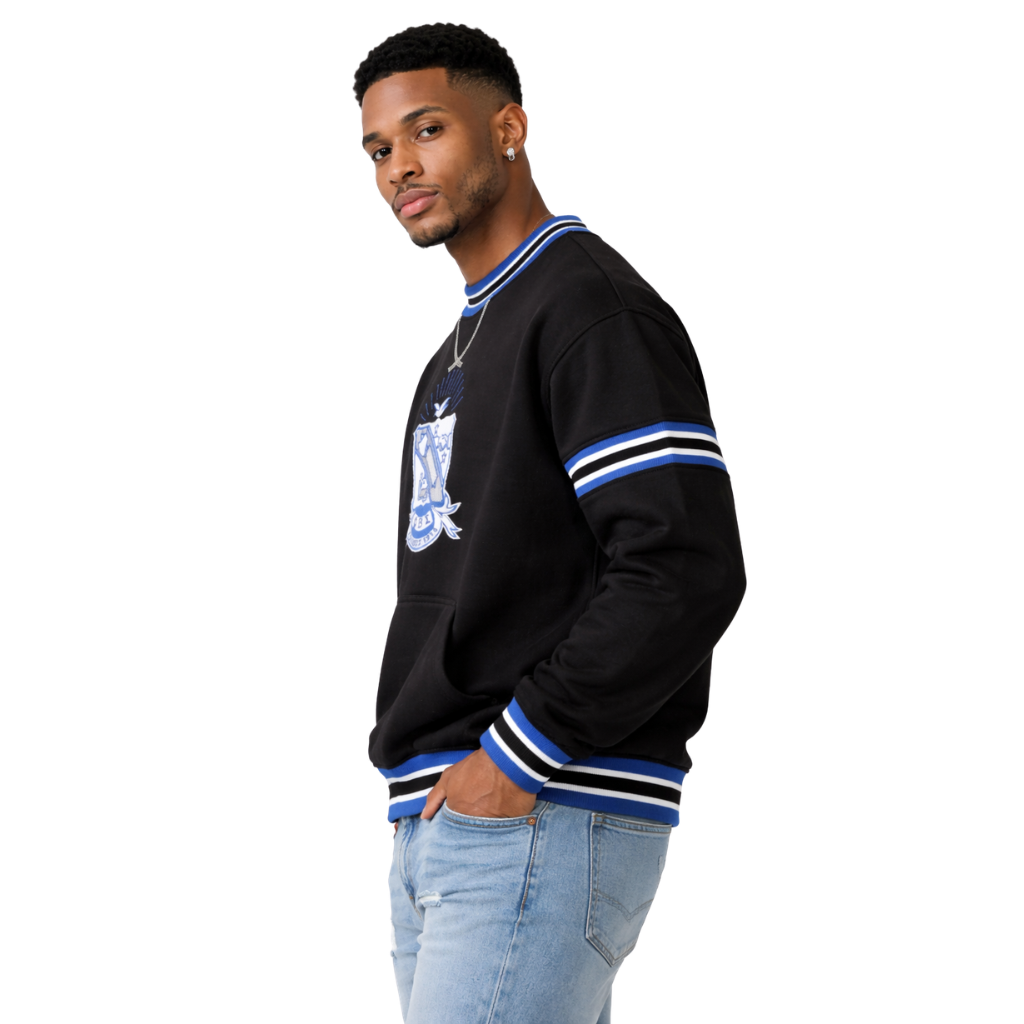 Phi Beta Sigma Crest Chenille Crewneck sweatshirt
