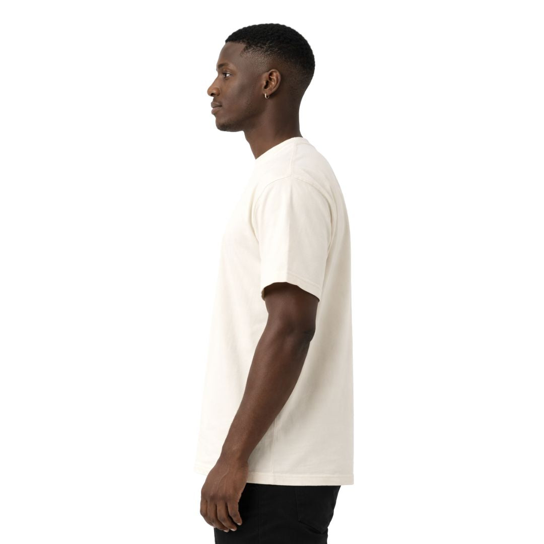 Solid KAΨ Chenille Cream Tee