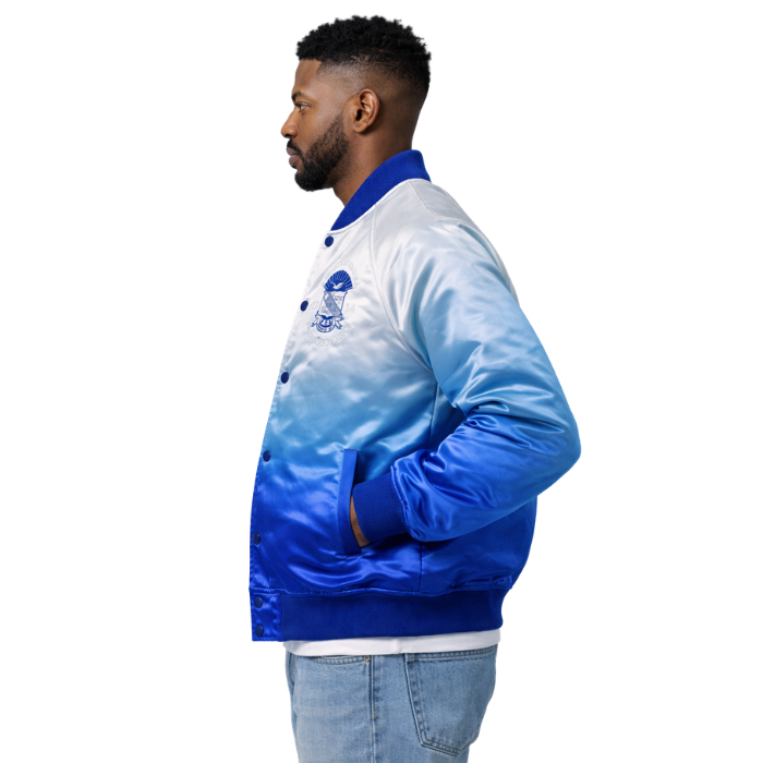 Phi Beta Sigma Faded Bomber Jacket