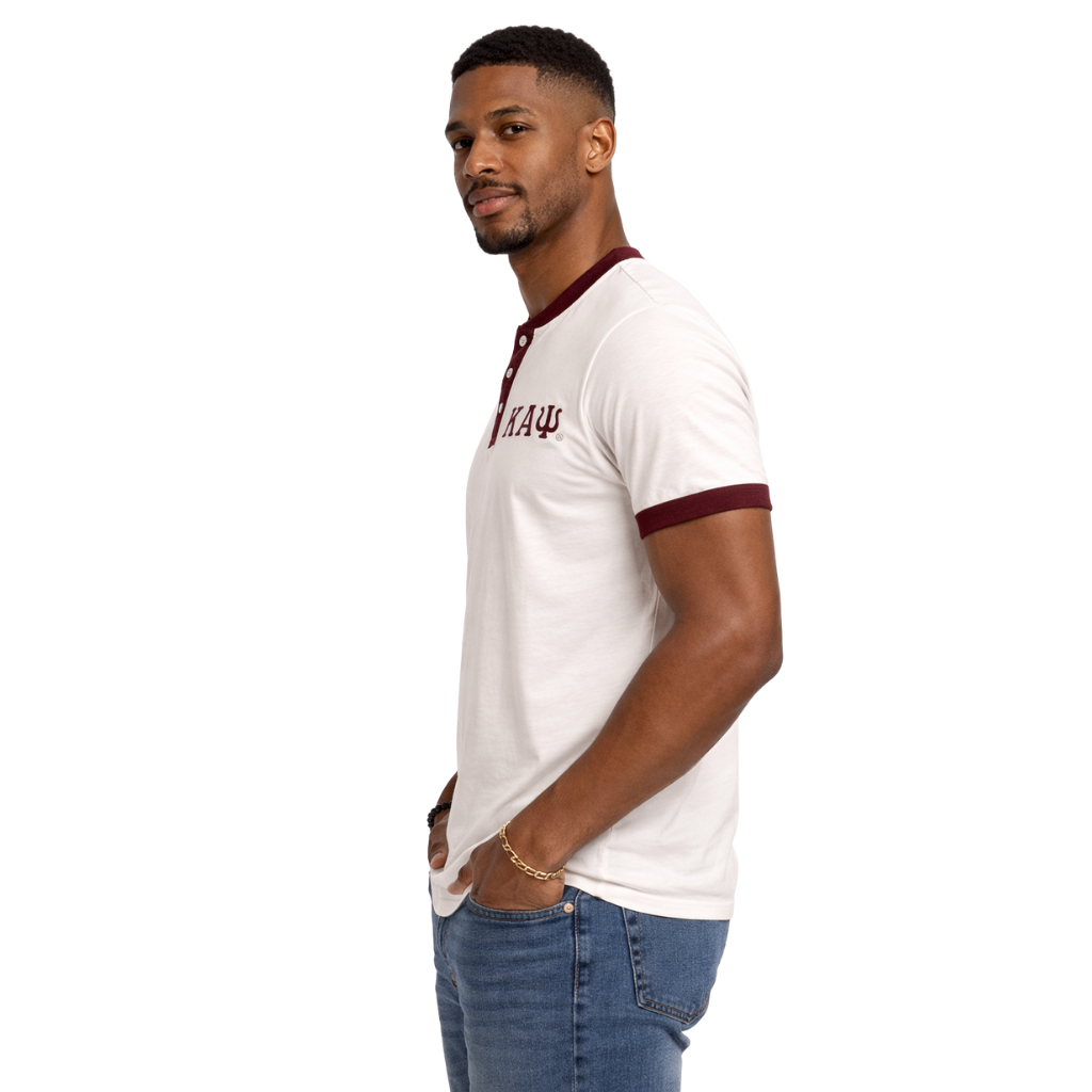 Kappa Kream Premium Henley Shirt