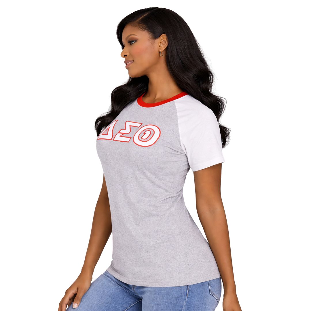 Delta Opp Sleeve Grey Premium Shirt