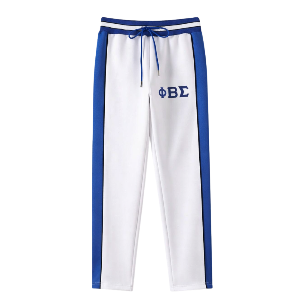 Sigma White Air Tech Fleece Warm Up Pants
